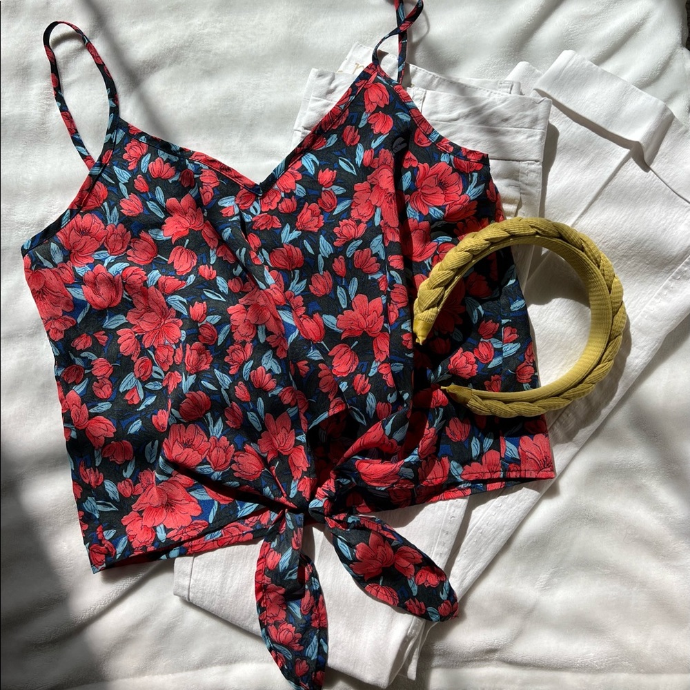 Floral top blouse SheIn
